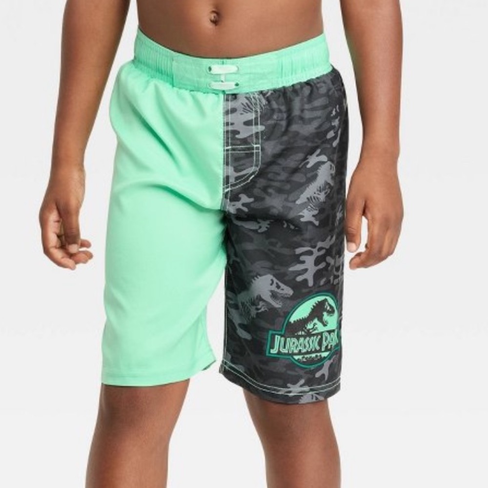 Jurassic Park swim shorts